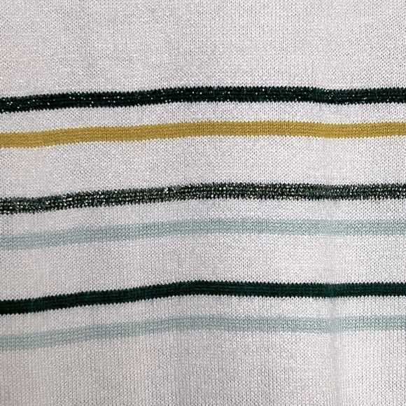 Ann Taylor Women’s Mock Neck top - Striped - Size XXL - Picture 6 of 7